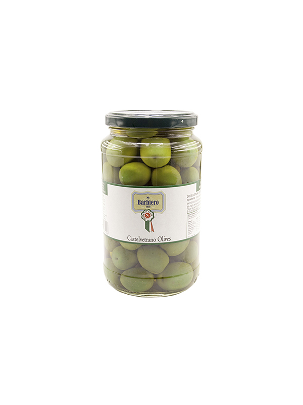 Barbiero Castelvetrano Olives in Brine Barbiero Italian Foods