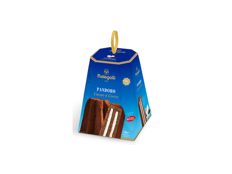 Melegatti Cocoa Pandoro w Cream Filling Barbiero Italian Foods